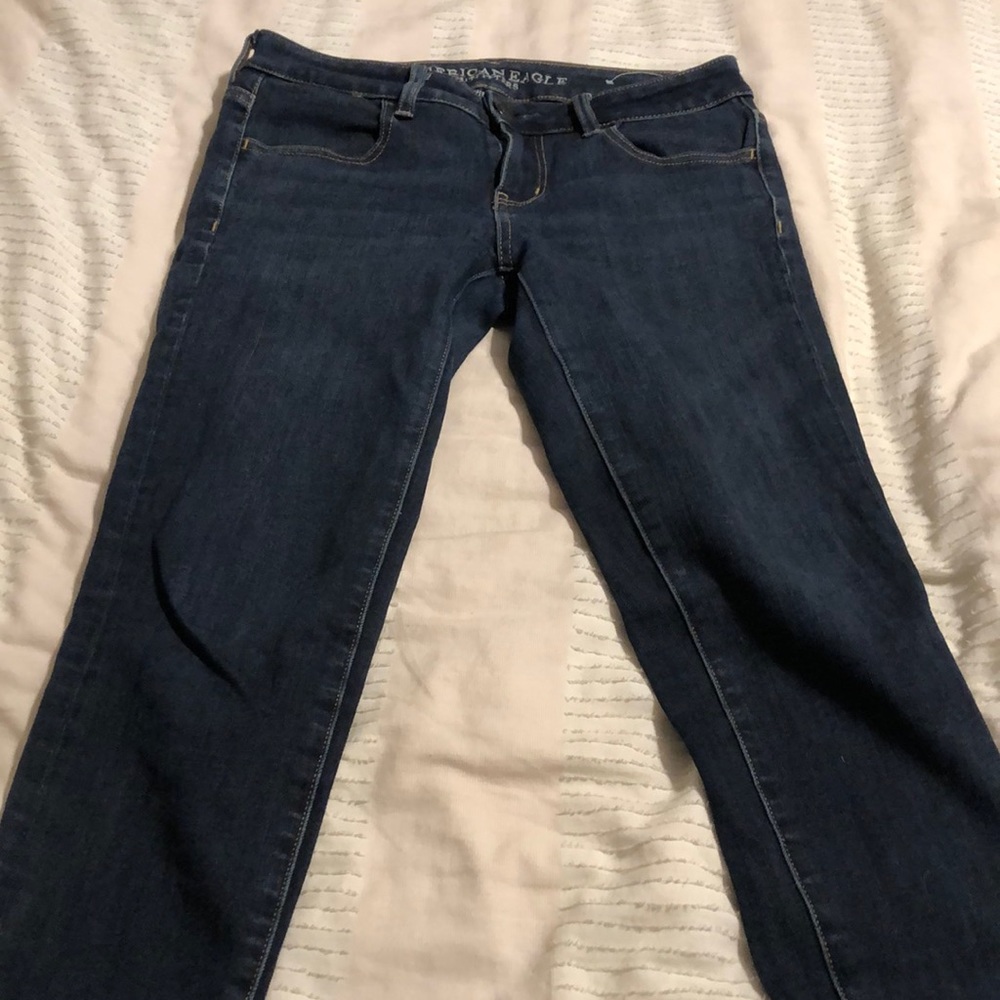 2. AE super stretch x4 skinny jeans